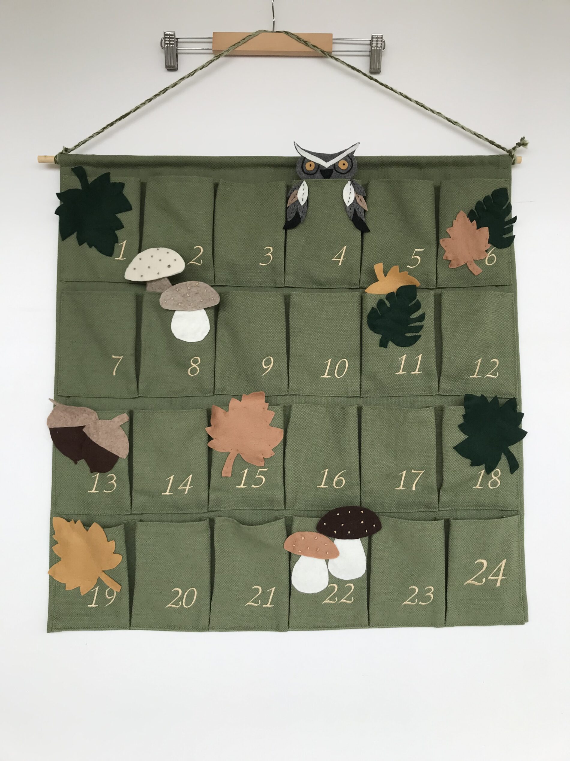 1. Calendario Avvento bosco - verde