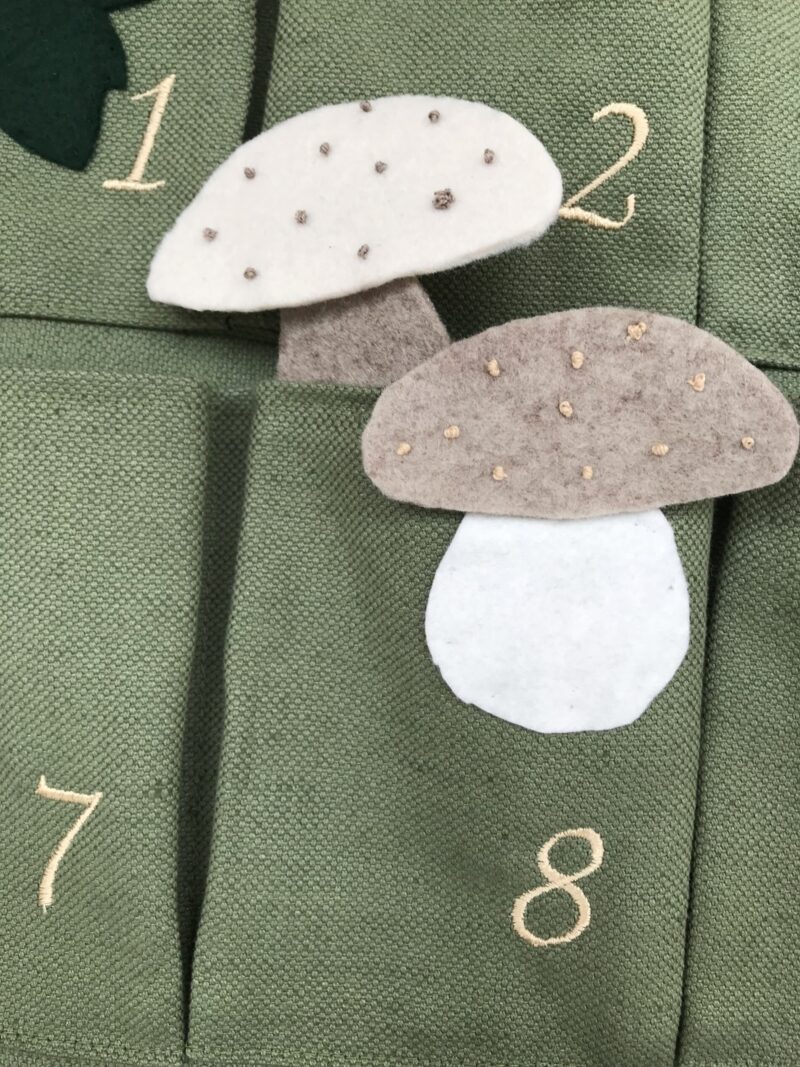 2. Calendario Avvento bosco - verde