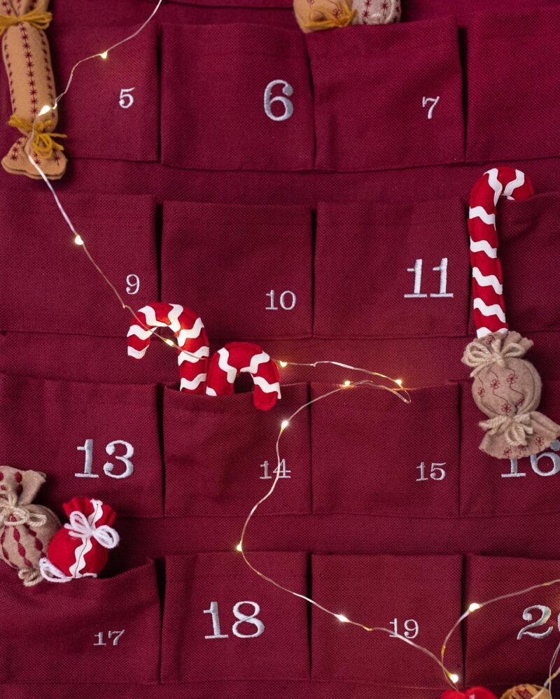 5. . Calendario Avvento sweety - rosso