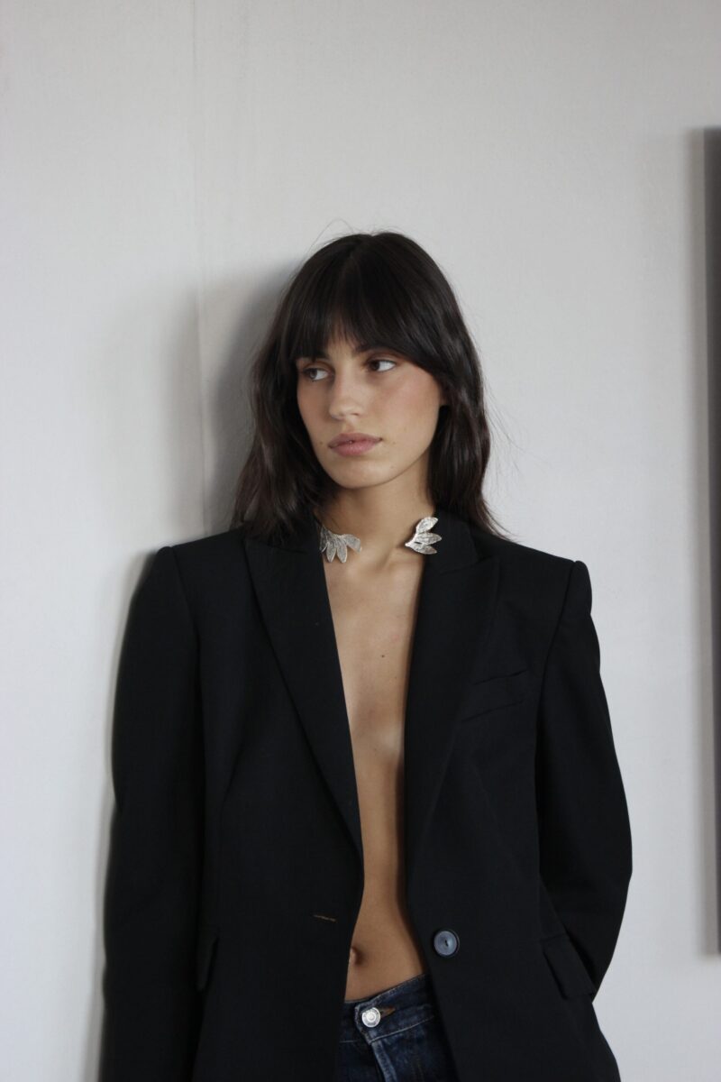 Collana Choker Foglie