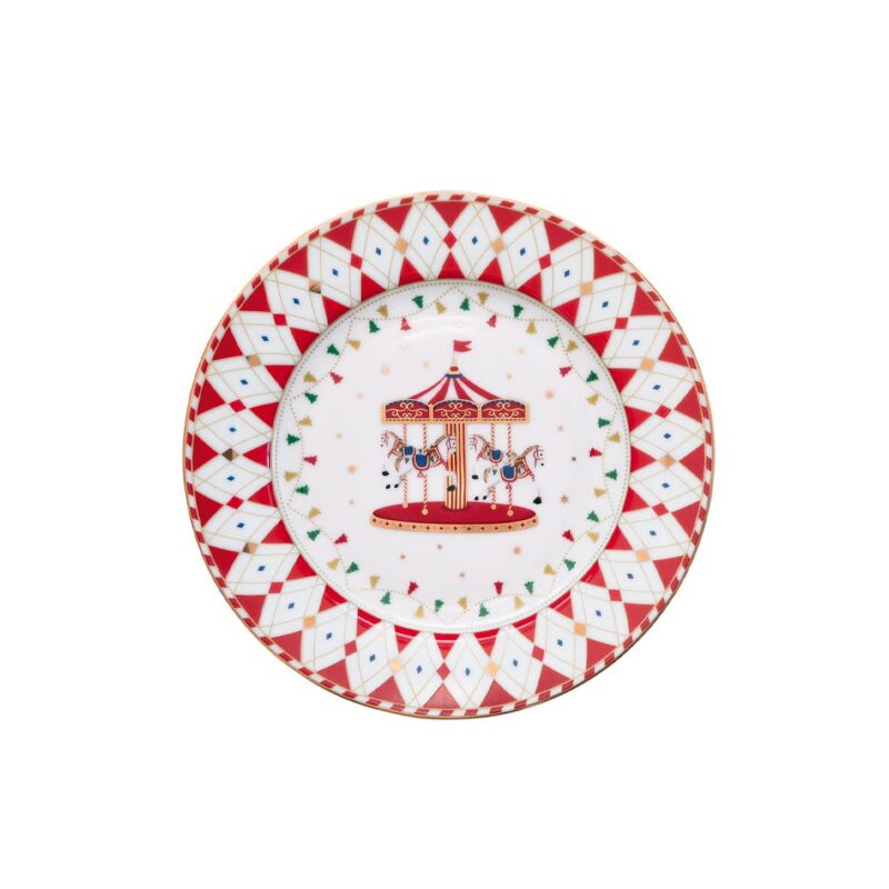 Piatto dessert CHRISTMAS WONDERLAND6